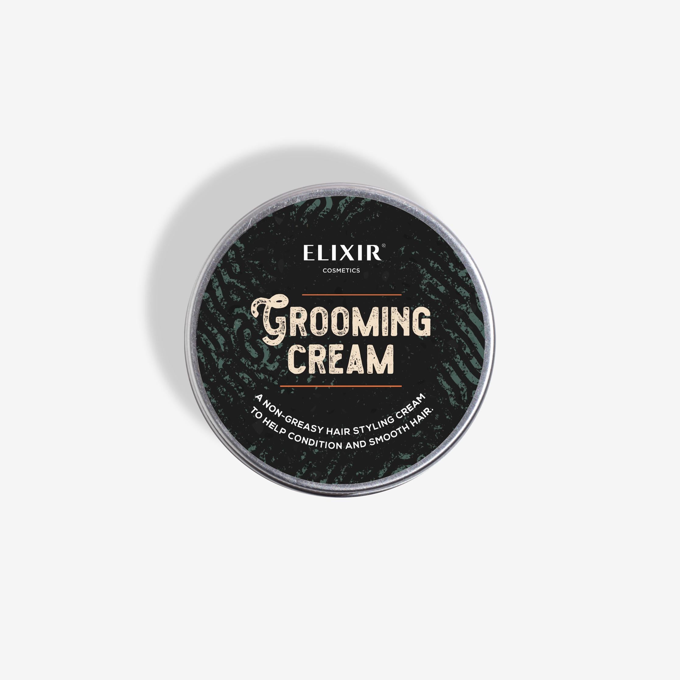Grooming Cream | Lightweight Styling Cream for Smooth, Shiny Hair ...