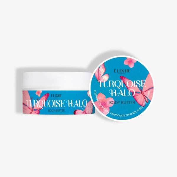 زبدة الجسم هالة التركواز